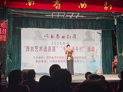 河南省文化和旅游廳舞臺藝術(shù)送基層棗朱村專場演出